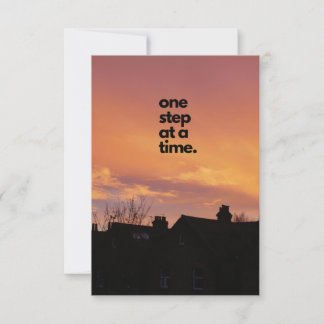 One Step At A Time