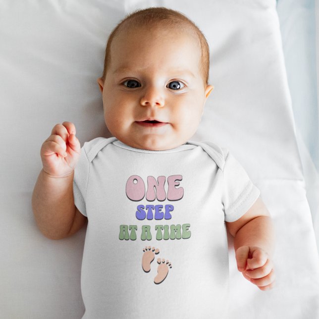 One Step at a Time Baby Bodysuit (Creator Uploaded)
