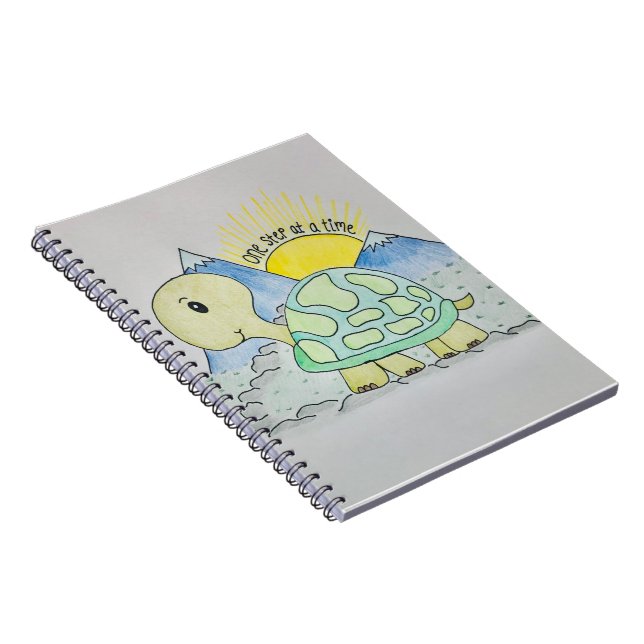 "One Step at a Time" Notebook (Right Side)