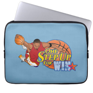 One Step Up for Win   13" Laptop sleeve