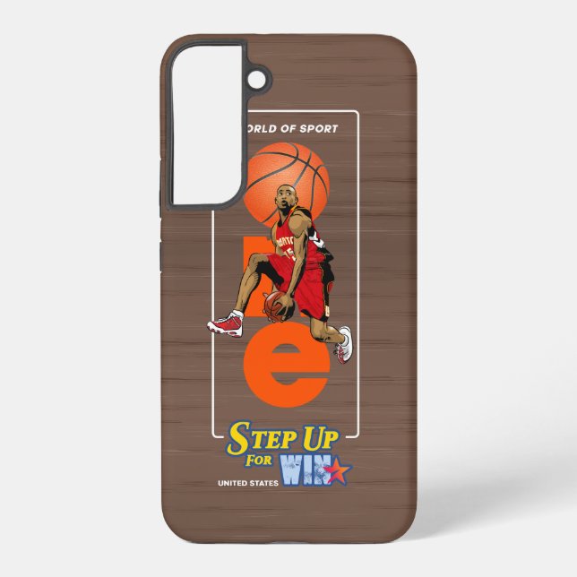 One Step Up for Win |  Samsung Galaxy S22+ Case (Back)