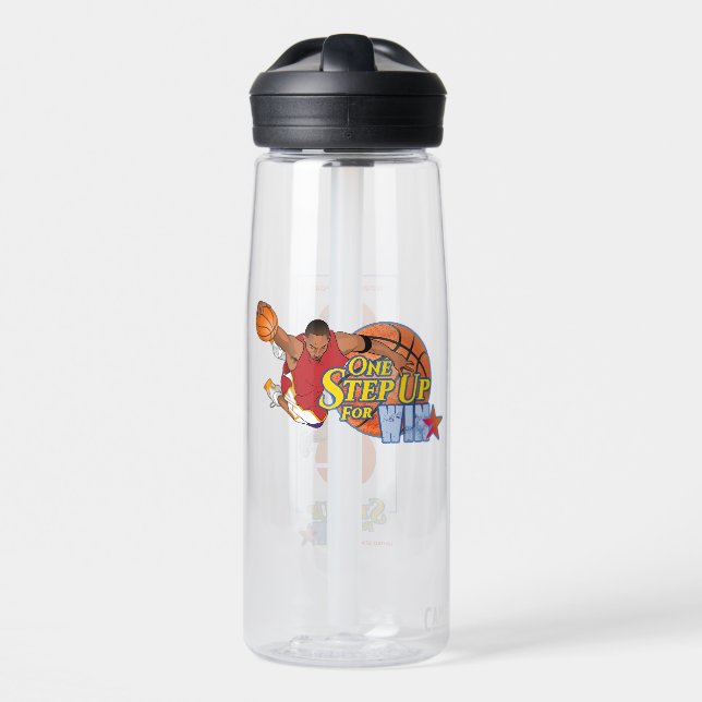 One Step Up for Win |  Water Bottle (Front)