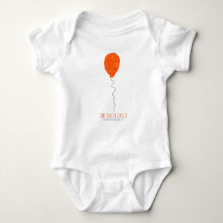 One Such Child - Red Balloon Baby Bodysuit
