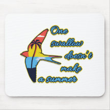 One Swallow Doesn’t Make a Summer