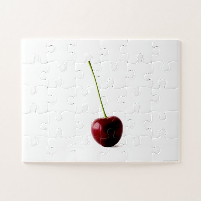 One Sweet Cherry 11x14 30pc jpcna Jigsaw Puzzle (Horizontal)