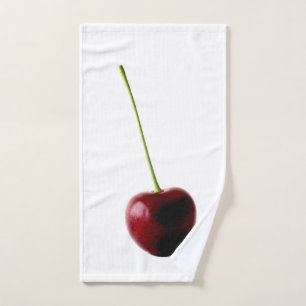 One Sweet Cherry btcnm Bath Towel Set