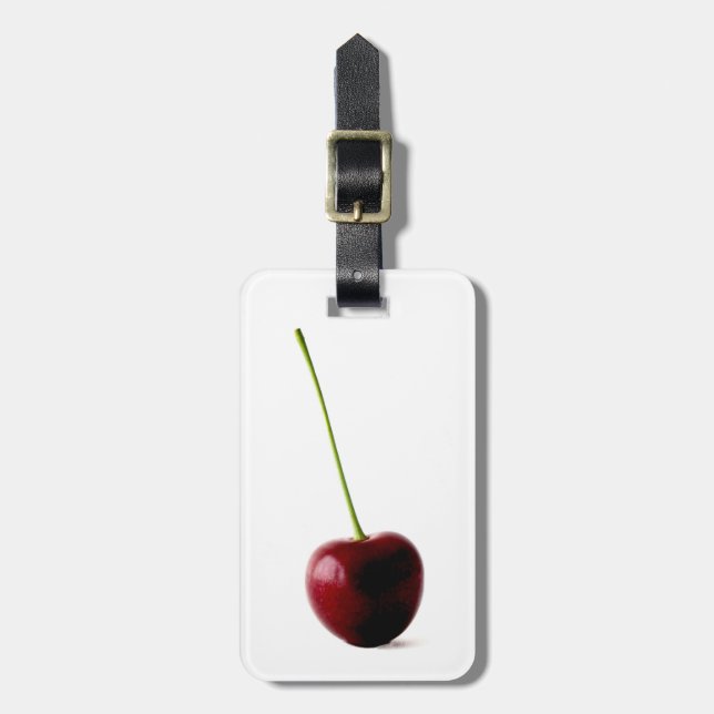 One Sweet Cherry cd ltcnm Luggage Tag (Front Vertical)