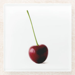 One Sweet Cherry coastercn Glass Coaster