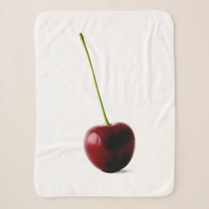 One Sweet Cherry sbcn Sherpa Blanket