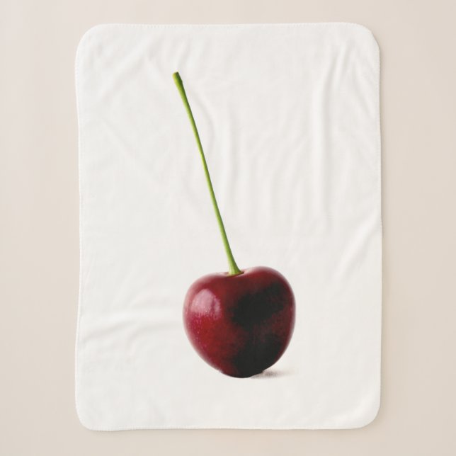 One Sweet Cherry sbcnm Sherpa Blanket (Front)