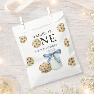One Sweet Cookie and Milk First Birthday   Favour Bag