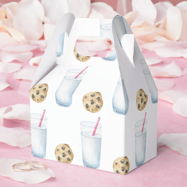 One Sweet Cookie and Milk Girl First Birthday   Favour Box (Wedding)