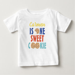 One Sweet Cookie First Birthday Boy T-Shirt