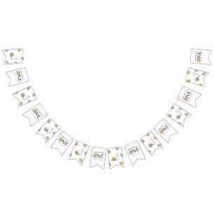 One Sweet Cookies & Milk Girl First Birthday Bunting