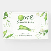 One Sweet Pea First Birthday