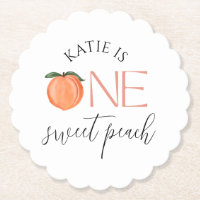 One Sweet Peach 1st Birthday