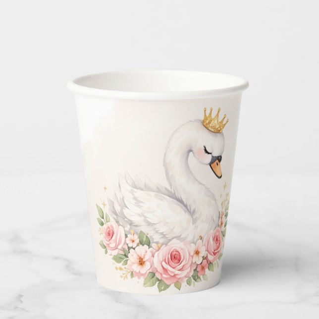 One Sweet Swan Paper Cup (Front)