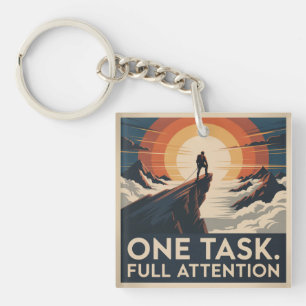 One Task. Full Attention Key Ring