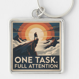 One Task. Full Attention Key Ring