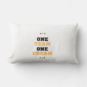 One team one dream lumbar cushion