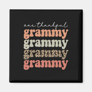 One Thankful Grammy Autumn Tree Fall Leaves Thanks Magnet