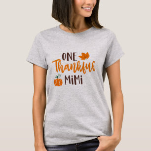 One Thankful Mimi Fall T-Shirt