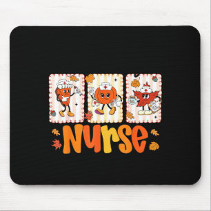 One Thankful Nurse Thanksgiving Turkey Day Nurse G Mouse Pad