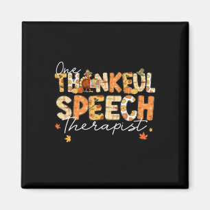 One Thankful Speech Therapist Slp Turkey Fall Than Magnet