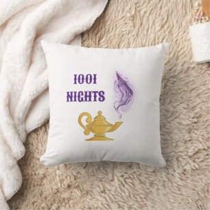 One Thousand and One Nights Aladdin Genie lamp Cushion
