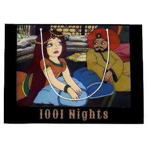 One Thousand and One Nights Scheherazade Stories Large Gift Bag