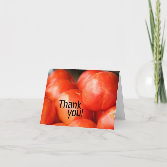 One Tomato, Two Tomato card (Front)