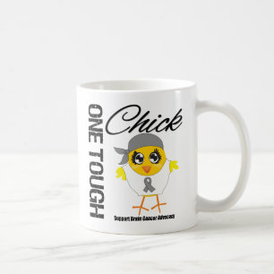 One Tough Chick Brain Cancer Warrior Coffee Mug