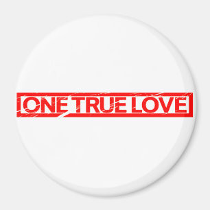 One True Love Stamp Magnet