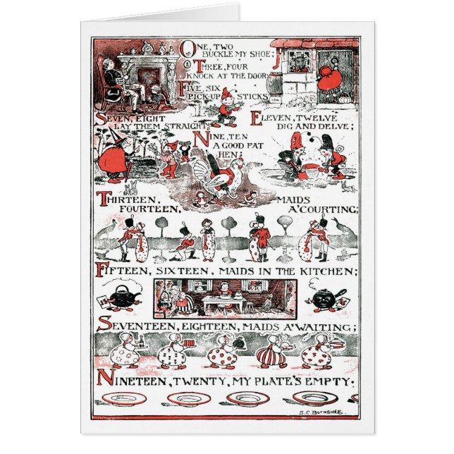 One, Two, Buckle My Shoe (Front)