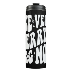 One Very Merry Dog Mum-3 Thermal Tumbler