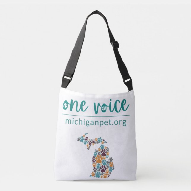 One Voice Crossbody or Shoulder Bag (Front)