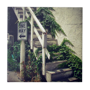 One way ivy ceramic tile