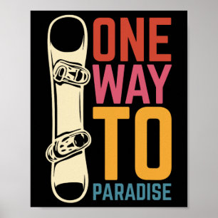 One Way To Paradise  Poster