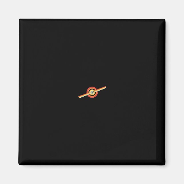 One Wheel Electric Skateboard Float Skateboarding  Magnet (Front)