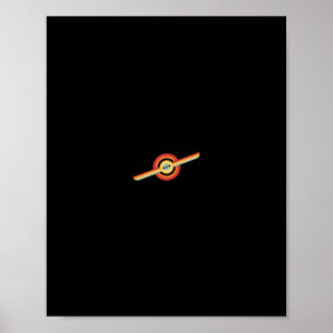 One Wheel Electric Skateboard Float Skateboarding Poster