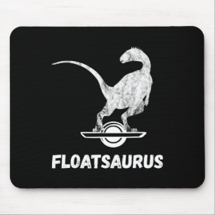 One Wheel Retro Electric Skateboard Float Brachios Mouse Pad