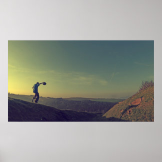 One Wheel Wonder Poster
