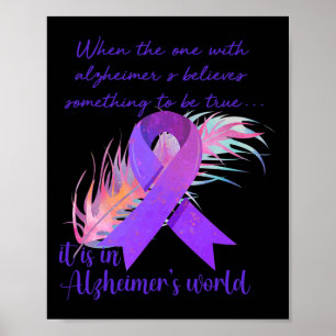 One With Alzheimerheimer's Believes It Is In Heime Poster