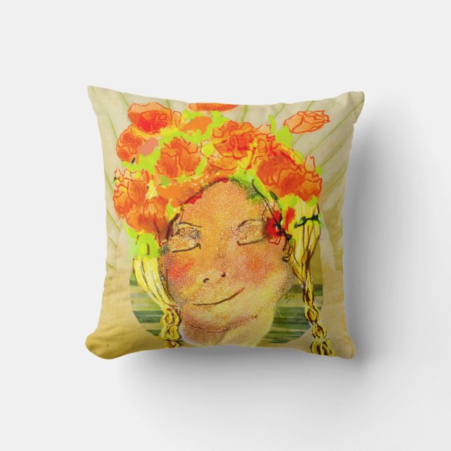 One Woman’s Dream Personalise Positive Attraction Cushion (Front)