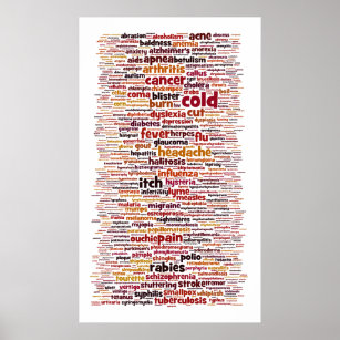 One-word Medical Diagnosis Poster