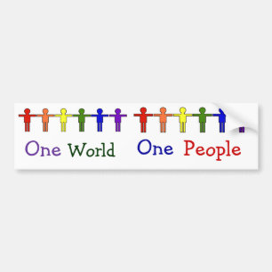 One World Bumper Sticker