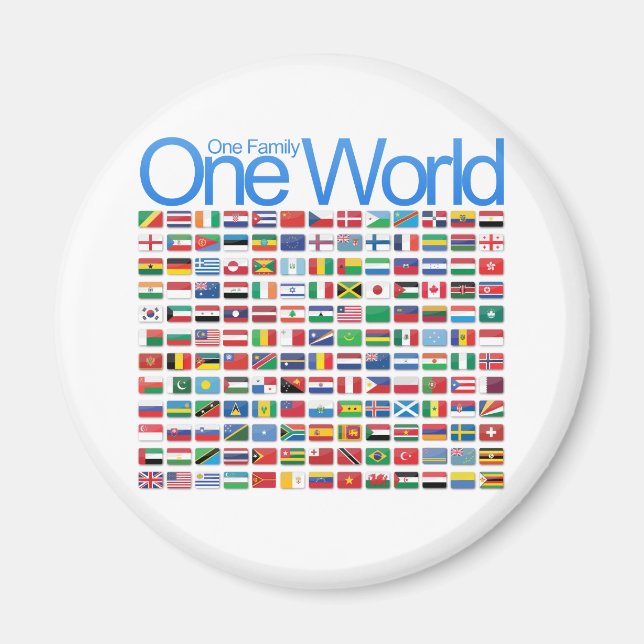 One World Magnet (Front)