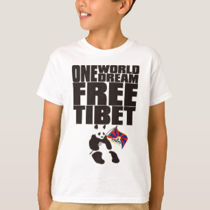ONE WORLD ONE DREAM FREE TIBET T-Shirt