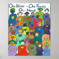 One World, One Family, One Heart Multicultural