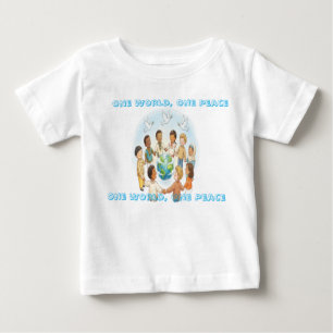 One World One Peace Kids T-Shirt